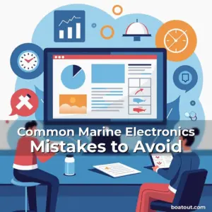 Artistic representation for Common Marine Electronics Mistakes to Avoid